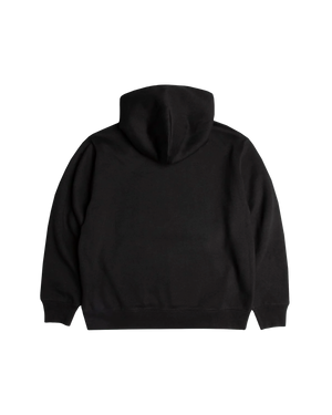Skull Hoodie — Black — back