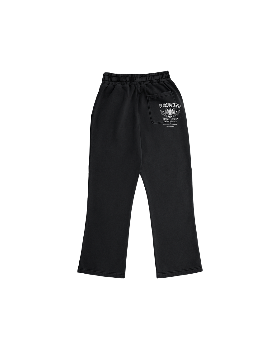 Union Member Sweatpants — Black — back