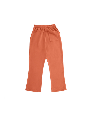 No Religion Sweatpants — Orange — back