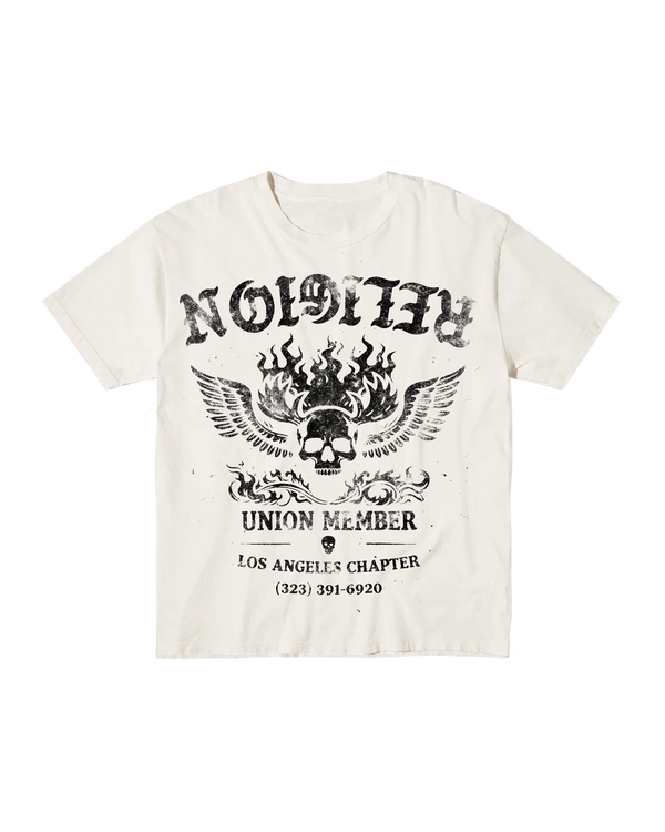 Union Member Tee - White
